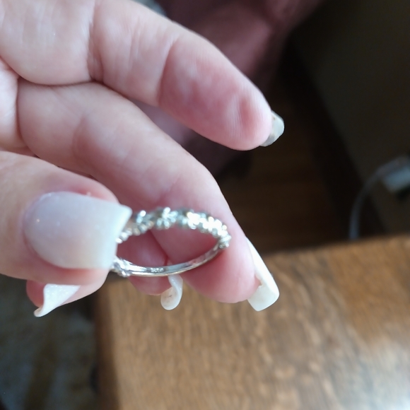 925 Silver Forget me Not Daisy Flower Ring various - Picture 5 of 7